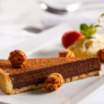 Chocolate dessert in the Brasserie at Mercure Hotels
