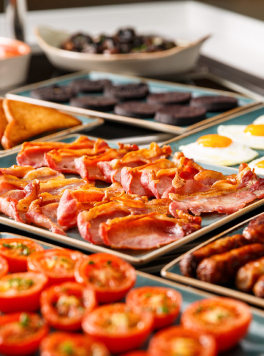 Breakfast buffet at Mercure Livingston Hotel